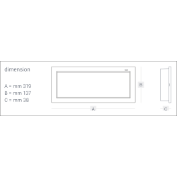 avarinis šviestuvas su baterija HP200
