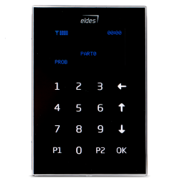 Laidinė LCD klaviatūra, juoda EKB2