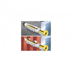 Universalus kaištis SX 6x30mm, 100 vnt.