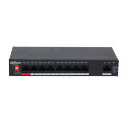 Komutatorius, 8PoE, 1Hi-PoE, 1 Uplink PFS3009-8ET1GT-96-V2