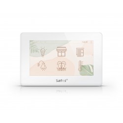 Klaviatūra INT-TSH2-W, Integra centralėms, LCD liet jautrus ekr., balta
