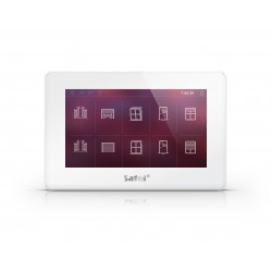 Klaviatūra INT-TSH2-W, Integra centralėms, LCD liet jautrus ekr., balta