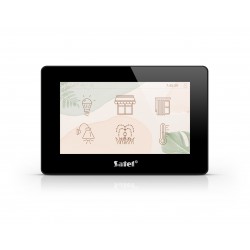 Klaviatūra INT-TSH2-B, Integra centralėms, LCD liet jautrus ekr., juoda