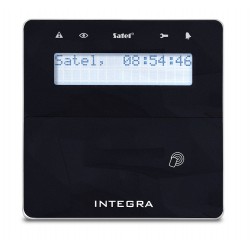 Klaviatūra INT-KLFR-B, su kortelių skait., LED ind., Integra centralėms