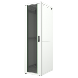 Pastatoma komutacinė spinta 42U, 800x600 mm, balta