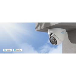 IP PoE camera RLC-833A, 4K 8MP Ultra HD, 3x zoom, mic&speaker