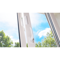 DoorProtect Plus wireless opening, shock, and tilt detector, white