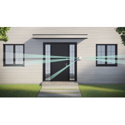 DualCurtain Outdoor wireless bidirectional curtain motion detector