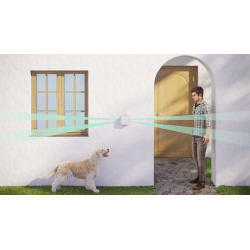 DualCurtain Outdoor wireless bidirectional curtain motion detector