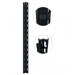 Vertical cable management organizer 42U, black