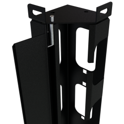 Vertical cable management organizer 42U, black